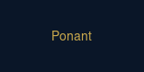 Ponant Logo